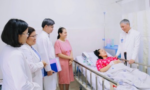 Cứu sống thai nhi 29 tuần tuổi nhờ thông tim ngay trong bụng mẹ