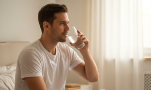 Tác dụng bất ngờ khi nam giới uống đủ nước trước 'cuộc yêu'