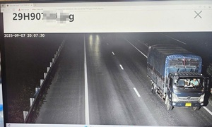 Cục CSGT lên tiếng về thông tin camera AI phạt nguội 'nhầm' xe tải trên cao tốc Nội Bài - Lào Cai