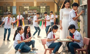 Nhiều địa phương siết quản lý điện thoại học đường