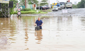 Cảnh báo đa thiên tai xuất hiện ở miền Trung