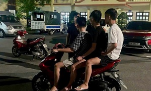 Nhóm 'quái xế' chặn xe, xịt hơi cay tấn công người đi đường ở Hải Phòng ra đầu thú