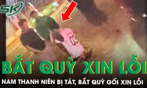 Người đánh, bắt một nam thanh niên ở Đắk Lắk quỳ gối xin lỗi trên đường bị công an mời làm việc
