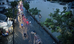 Triều cường ở Nam Bộ có nơi lên tới 4m, nguy cơ ngập úng nhiều nơi