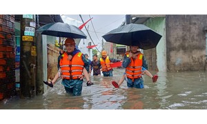 Cảnh báo lũ dâng cao trên các sông ở Đà Nẵng và Huế