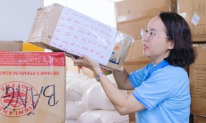 TPHCM tiếp nhận hơn 174 tỷ đồng, 10 nghìn túi thuốc, 120 tấn gạo và nhu yếu phẩm hỗ trợ đồng bào gặp bão, lũ