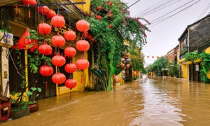 Mưa lớn dịch chuyển ra Nghệ An đến Quảng Trị