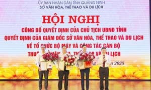 Địa phương đầu tiên trên cả nước thực hiện sắp xếp các đơn vị sự nghiệp ngành văn hóa, thông tin và du lịch