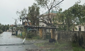 Bão Matmo di chuyển lệch về phía Bắc, tiến vào khu vực biên giới Quảng Ninh 