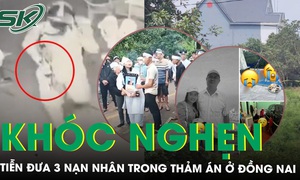 Hàng xóm khóc nghẹn tiễn đưa 2 vợ chồng hiền lành và cháu nhỏ trong vụ án nghiêm trọng ở Đồng Nai