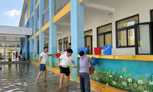 Hà Nội thông tin tới các trường học ứng phó với hoàn lưu bão số 11