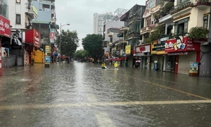 Miền Bắc giảm mưa nhưng lũ trên các sông vẫn lên nhanh