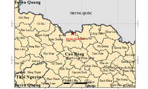 Động đất 3.4 độ ở Cao Bằng giữa mưa lớn