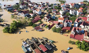 Thái Nguyên, Bắc Ninh ngập sâu, lũ vượt lịch sử, Hà Nội nhiều nơi nước chưa rút