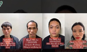 4 gã côn đồ sa lưới sau màn hành hung dã man, cướp xe máy người lang thang dưới gầm cầu