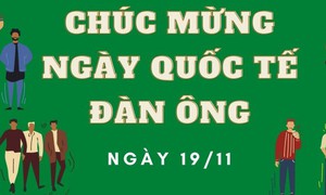 Những lời chúc ngày Quốc tế Đàn ông 19/11 hay và ý nghĩa nhất 2025