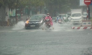 Những khu vực vẫn còn mưa lớn ở Trung Bộ