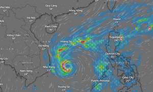 Bão số 15 diễn biến khó lường, hàng loạt sân bay nâng mức cảnh giác