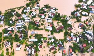 Các tỉnh từ Thanh Hóa đến Lâm Đồng bước vào đợt mưa rất lớn từ chiều nay