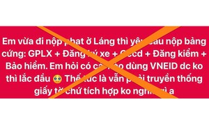 Đăng Facebook thắc mắc việc tích hợp VNeID, người đàn ông phải gỡ bài sau khi CSGT xác minh