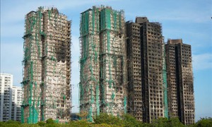 Vụ cháy chung cư ở Hong Kong: Bắt giữ thêm đối tượng liên quan