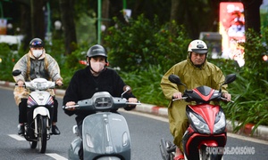 Không khí lạnh mạnh gây mưa lớn và rét buốt cho miền Bắc, miền Trung