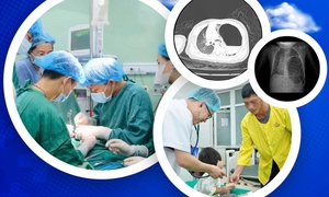 Phẫu thuật cấp cứu cứu sống trẻ 29 tháng tuổi bị thoát vị hoành nghẹt nguy hiểm