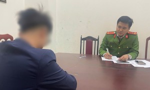 Xác minh nam sinh đăng tải hình ảnh Công an kèm bình luận không phù hợp trên mạng xã hội
