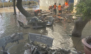 Giảm lưu lượng xả lũ, vùng hạ lưu ở Lâm Đồng bắt đầu tập trung khắc phục ngập lụt