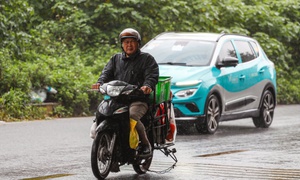 Miền Bắc trời rét, miền Trung mưa to cục bộ