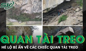 Hé lộ bí ẩn về những chiếc quan tài treo