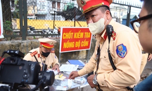 Nộp phạt nguội vi phạm giao thông ở đâu khi không còn Công an cấp huyện?