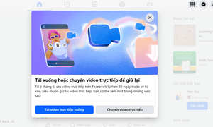 Facebook thông báo sắp xoá video livestream tại Việt Nam sau 30 ngày