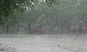 Những điểm có mưa dông chiều nay ở Hà Nội