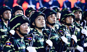 Tinh thần hữu nghị quốc tế trong dịp diễu binh, diễu hành 30/4