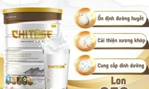 Cảnh báo thực phẩm bổ sung Chitose quảng cáo gây nhầm lẫn như thuốc chữa bệnh