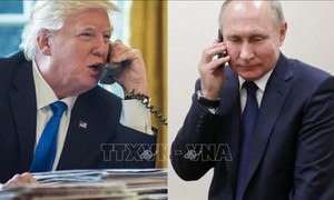 Tổng thống Putin công bố kết quả cuộc điện đàm với Tổng thống Trump
