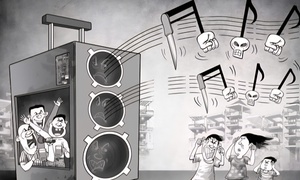 Huế 'mạnh tay' với karaoke loa kẹo kéo gây ô nhiễm tiếng ồn