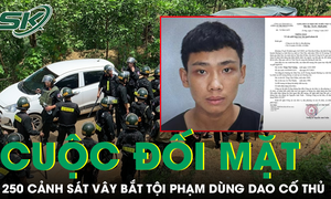 Cuộc đối mặt nghẹt thở trong rừng sâu giữa 250 cảnh sát và kẻ giết người cầm dao cố thủ