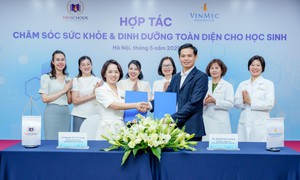 Vinschool và Vinmec ký thỏa thuận hợp tác toàn diện, nâng chuẩn chăm sóc sức khỏe mầm non cho hơn 15.000 học sinh