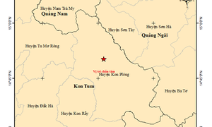Kon Tum động đất liên tiếp, mỗi ngày 5-6 trận