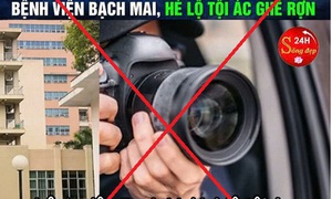 Xử phạt 3 cá nhân đăng thông tin sai sự thật về Bệnh viện Bạch Mai