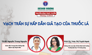 Truyền h&#236;nh trực tuyến: &#39;Vạch trần sự hấp dẫn giả tạo của thuốc l&#225;&#39;