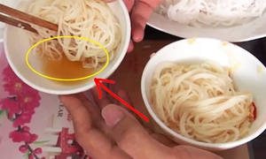 Nhúng bún vào nước mắm để phát hiện hàn the có chính xác?