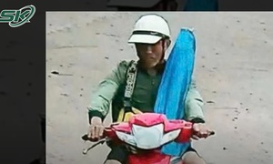 Ráo riết truy bắt kẻ trộm xe máy táo tợn rút dao đâm 2 công an trọng thương rồi tẩu thoát