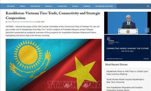 Chuyến thăm lịch sử của Tổng Bí thư Tô Lâm tới Kazakhstan và Azerbaijan thu hút truyền thông quốc tế