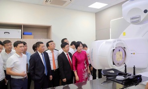 Bệnh viện K đưa vào vận hành hệ thống máy móc hiện đại, nâng chất lượng điều trị cho bệnh nhân
