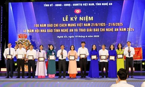 Nghệ An kỷ niệm 100 năm Báo chí Cách mạng Việt Nam