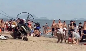 Gây nguy hiểm cho du khách, một doanh nghiệp dù lượn bị xử phạt 21 triệu đồng
