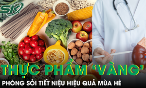 Bác sĩ gợi ý những thực phẩm “vàng” giúp phòng sỏi tiết niệu hiệu quả